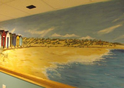 Suffolk beach mural