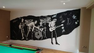 sex pistols mural
