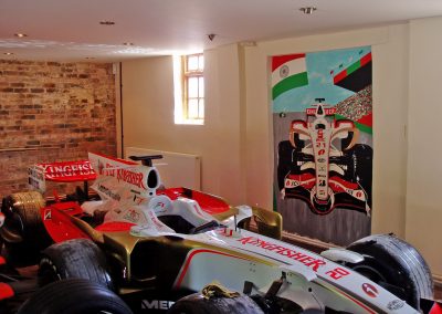 Image of Force india F1 mural