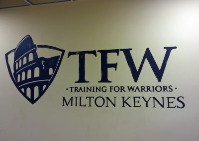 TFW gym sign