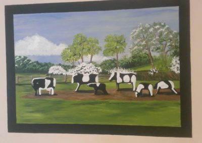 Image of Milton Keynes Concrete cows mural