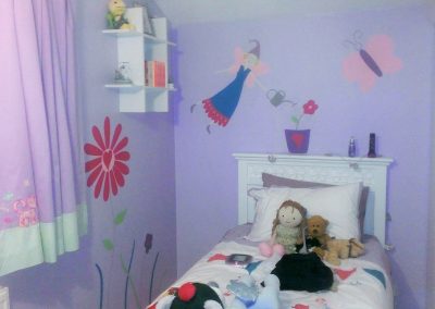 Image of Fairy mural for gilrs bedroom