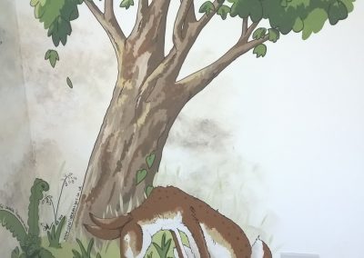 Imahe of 'Guess how much' painted mural