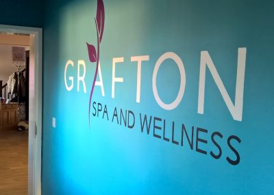 Grafton Spa hand painted sign