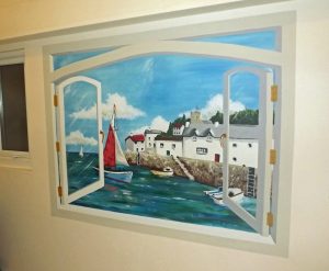 Image of trompe l'oeil mural