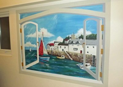 Image of trompe l'oeil mural