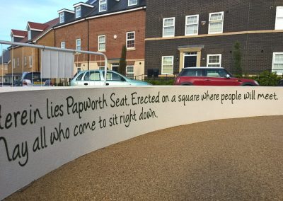 Image of Hand painted lettering Cambridge
