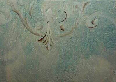 Image of distressed plaster work