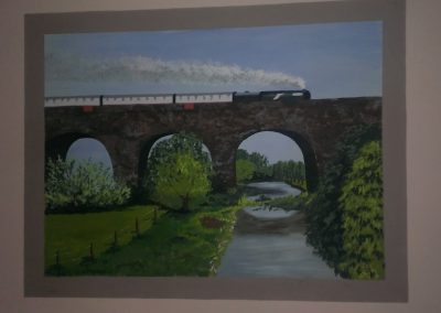 Cosgrove viaduct mural