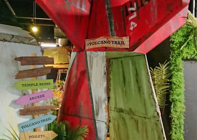 plane tail after theming