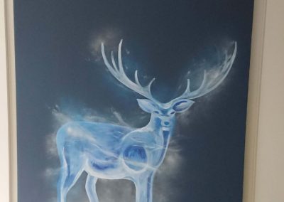 stag petronas wall art