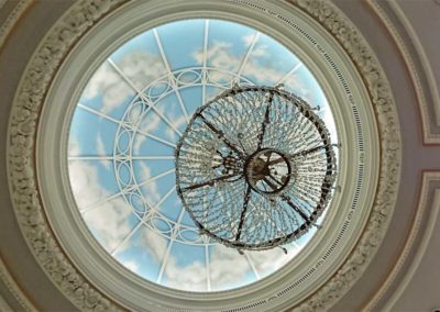 Clouded ceiling mural for Gleneagles hotel
