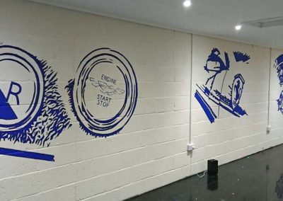 Car mural