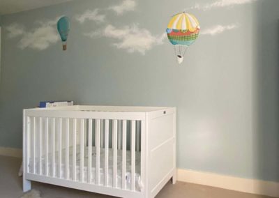 Hot air balloon nursery