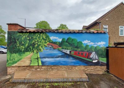 Forresters ARms pub mural