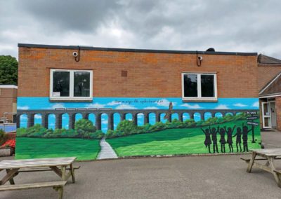 Playground mural