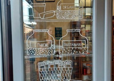 Window mural