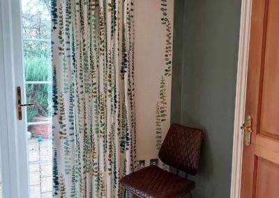 Watercolour botanical mural
