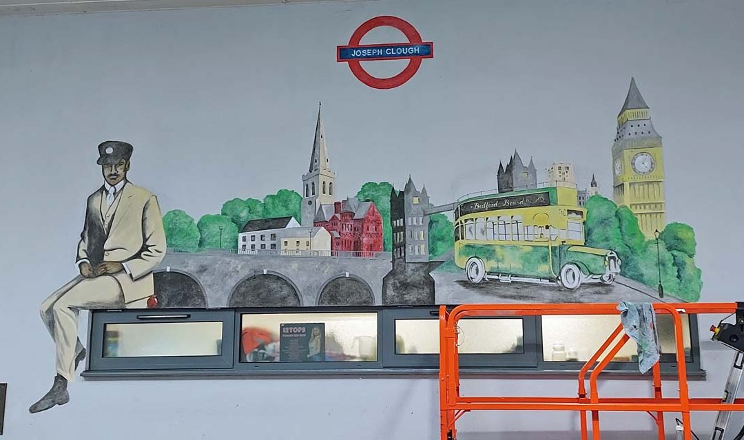 Bedford Bus Station Mural