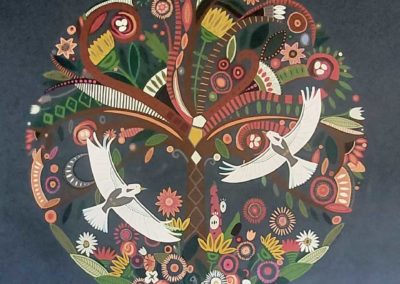 Mandala mural
