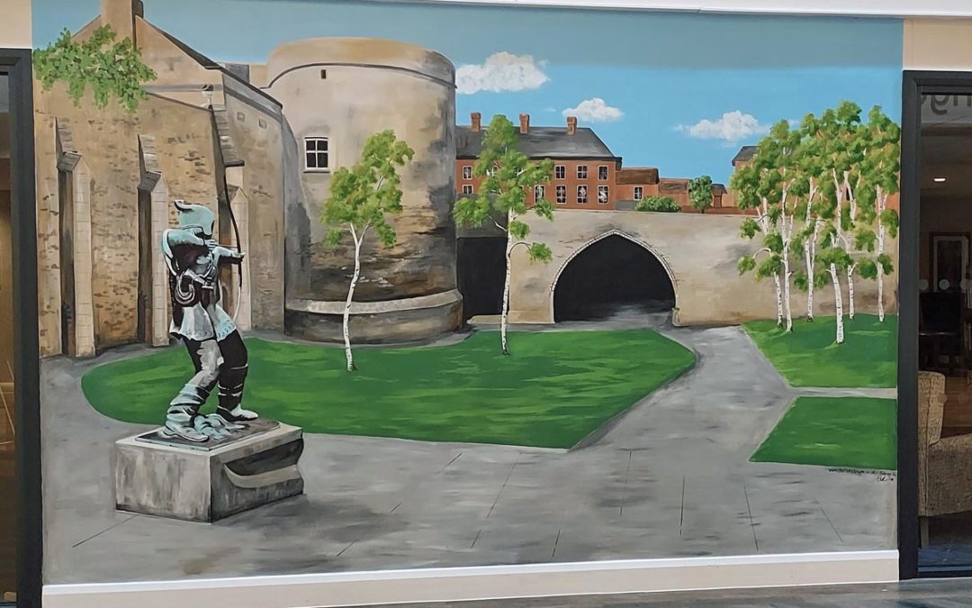 Larkhill retirement village murals