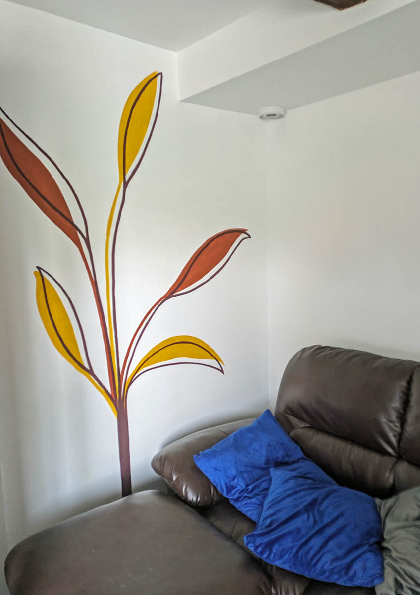 Children's home small sitting room Children's room small sitting room mural