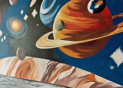 Space mural