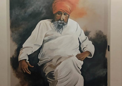 Portrait mural