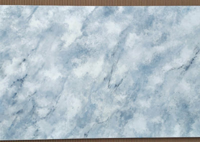 Faux marble table top