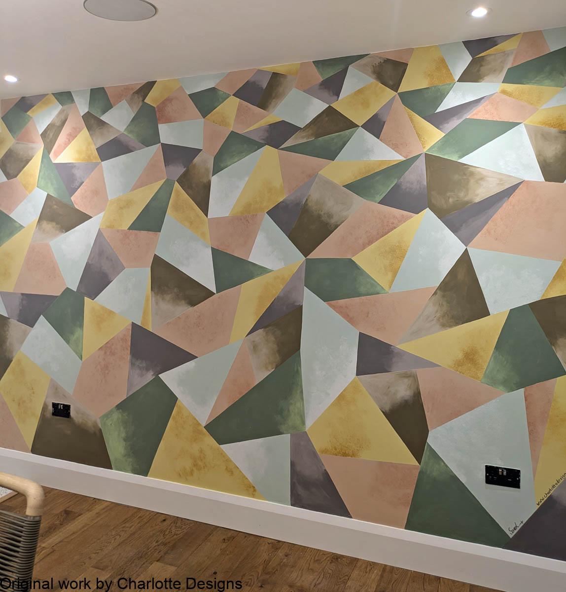 Geometric Dining room