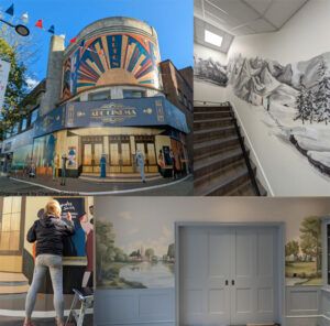 Charlotte Designs mural artist
