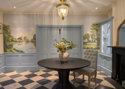 Dining room Landscape mural